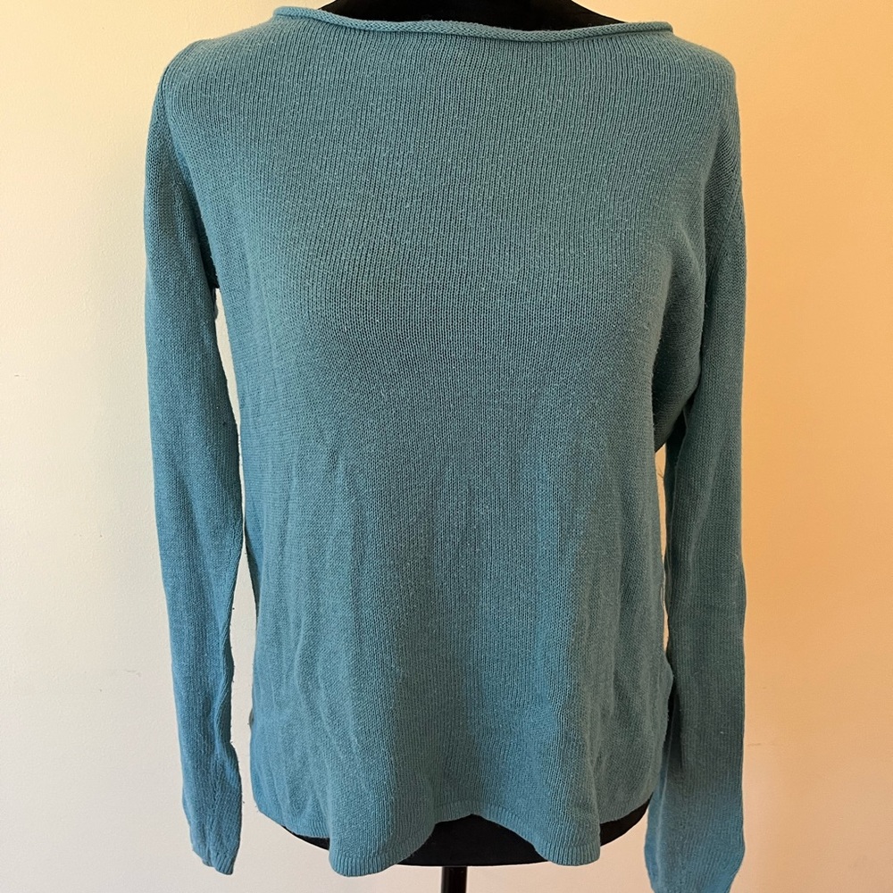 Blue Knit